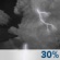Tonight: A 30 percent chance of showers and thunderstorms, mainly before 9pm.  Mostly cloudy, with a low around 51. East northeast wind around 5 mph. 